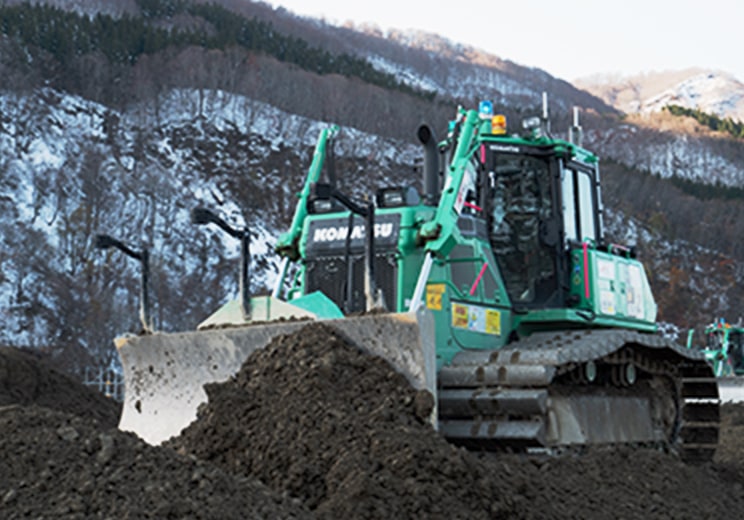 Automated bulldozer
