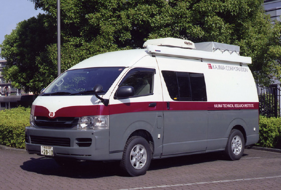 MIK System Vibration Measuring Vehicle