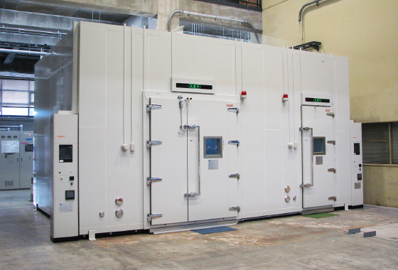 Artificial meteorological chamber
