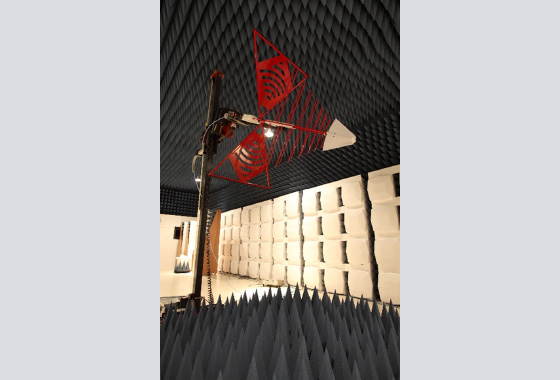 Radio wave anechoic chamber