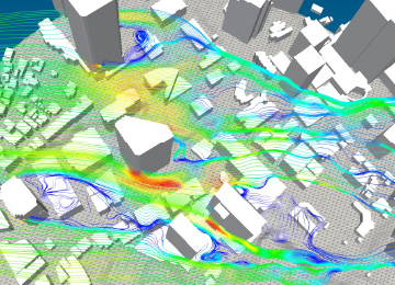 Numerical-fluid-analysis technology