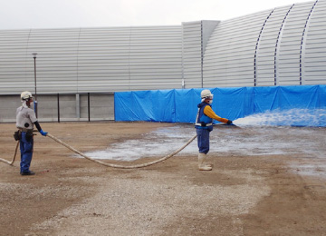 Dust dispersion and erosion prevention material “MAK Former.20”