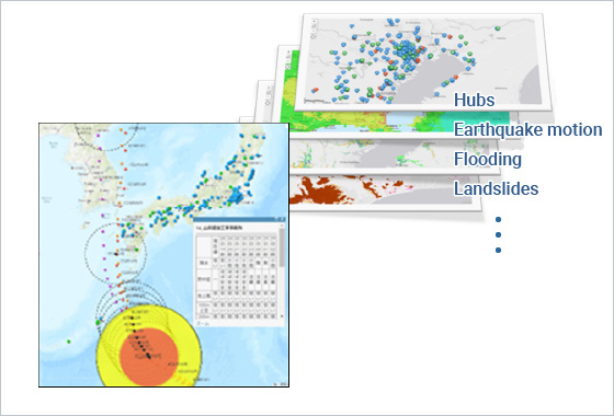 Display of disaster information