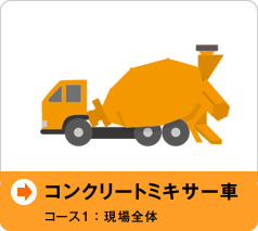 コンクリートミキサー車
