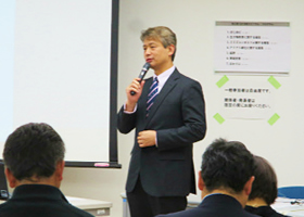 写真：気象キャスターネットワーク副代表岩谷様