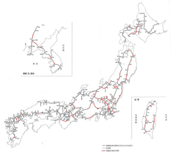 明治末期鉄道路線図