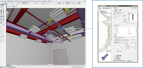 図版：FMへの活用を視野に入れ，建物と同時にBIMモデルデータを引き渡すことも可能