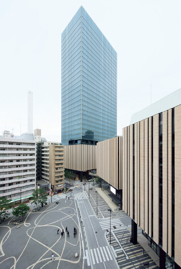 図版:Hareza Tower外観