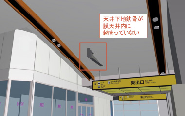 図版:BIMにより判明した干渉例