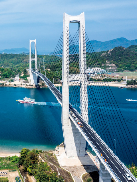 図版:岩城橋(四国支店)