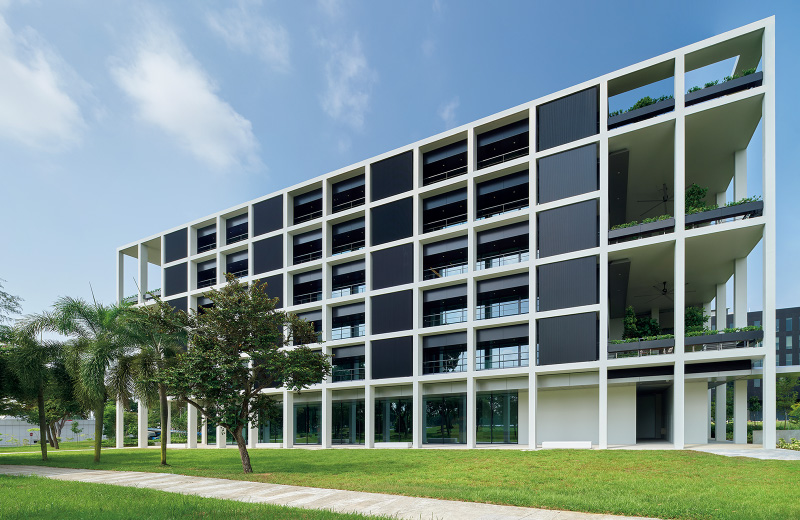 図版:The GEAR: Kajima Lab for Global Engineering, Architecture & Real Estate(KOAシンガポール)