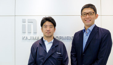 図版:(左)KOAS山越広志Project Manager(右)KD石川和良Project Director