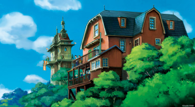 図版：「エレベーター塔」と「地球屋」