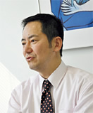 写真：開発事業本部 事業部　山本俊行 事業部長