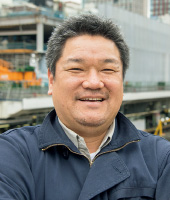 図版:朝森広明工事課長