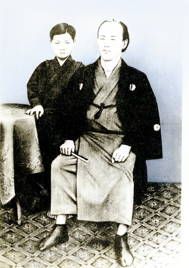図版:鹿島岩蔵と星野鏡三郎