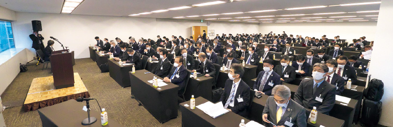 総会の様子(2022年4月20日)