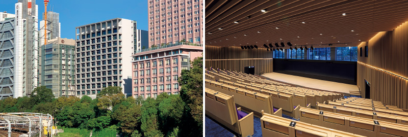 図版:順天堂大学キャンパス・ホスピタル再編事業(仮称)新研究棟建設計画新築工事