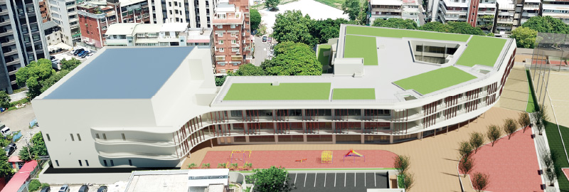 図版:台北日本人学校 新築工事