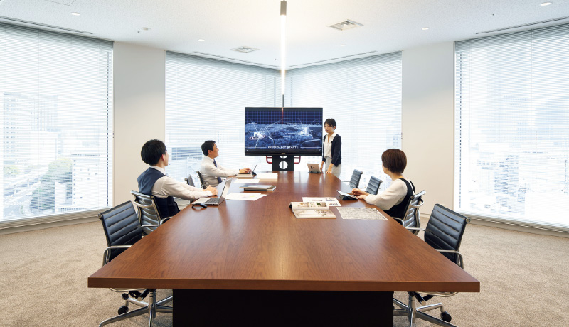 図版:本社 役員会議室