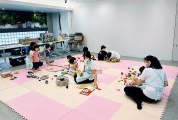 図版:KX-SQUAREでのトライアルの様子