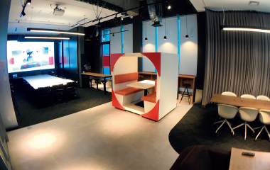 図版:オフィス1階(Studio)