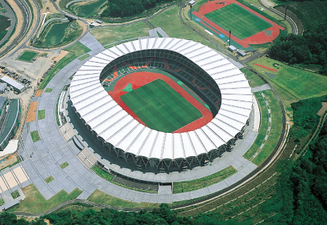 図版:小笠山総合運動公園エコパスタジアム