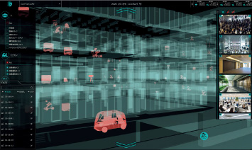 図版:自動運転バスとの連携状況