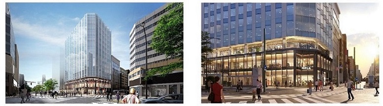 外観イメージ（全体、低層部）"