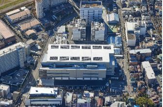 図版：上空からの施設全景