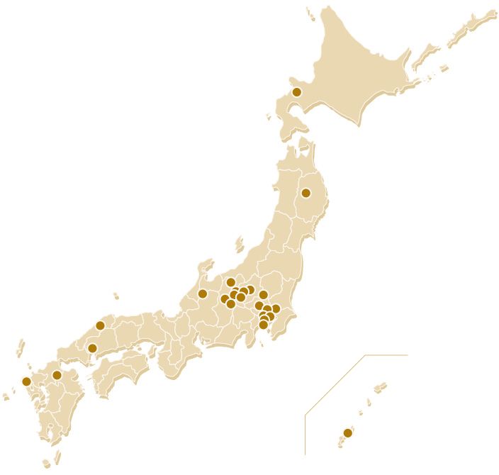 図版：鹿島が設計施工を手がけた木造・木質建築築