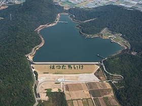 図版：大規模地震対策初立池耐震補強工事