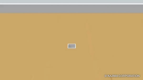 図版：溢流による氾濫解析の計算例（水理実験の再現）