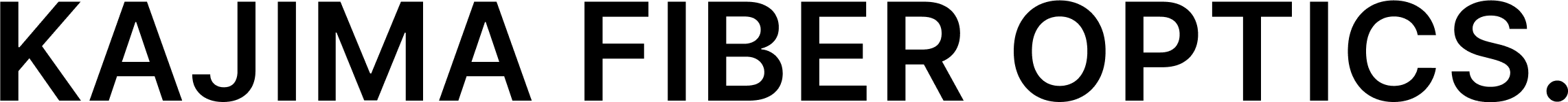 KAJIMA FIBER OPTICS.