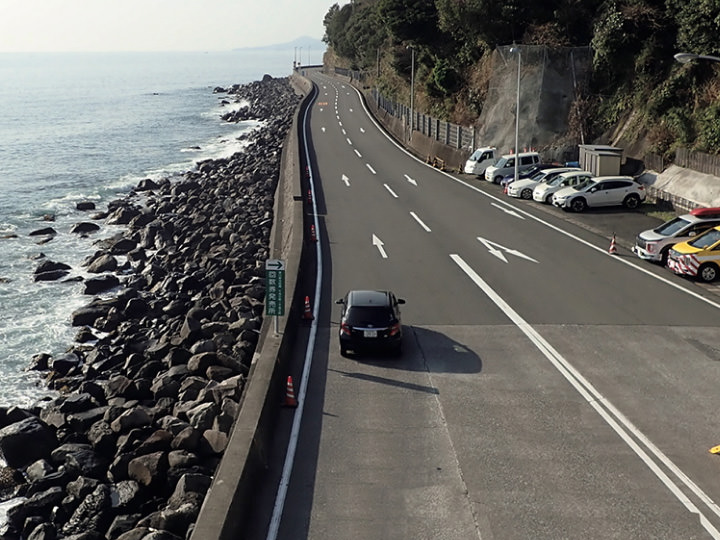 鹿島の光ファイバの実績 道路