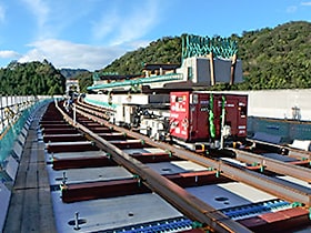 図版：広島自動車道　奥畑川橋（上り線）