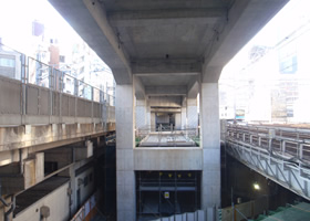 図版：新設された高架橋