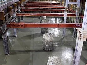 図版：公田笠間トンネル工事