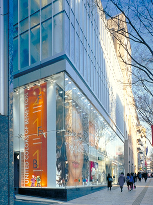 図版：ユナイテッド・カラーズ・オブ・ベネトン 表参道店