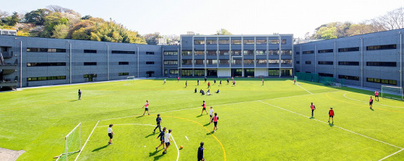 図版:鎌倉学園中学校・高等学校 改修のメインイメージ