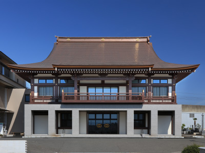 図版：長栄寺本堂