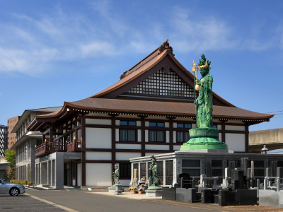 図版：長栄寺本堂