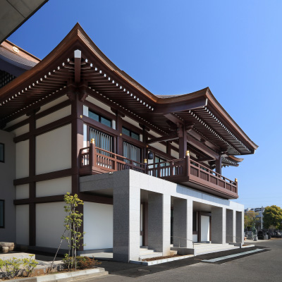 図版：長栄寺本堂
