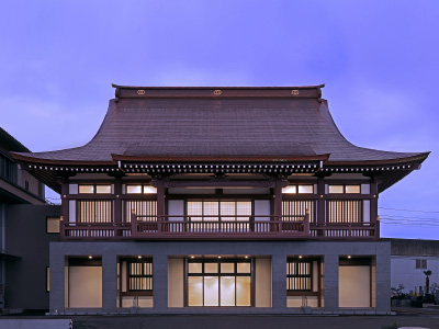 図版：長栄寺本堂