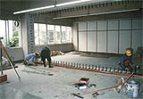 写真:あと施工アンカー打設