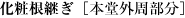 化粧根継ぎ［本堂外周部分］